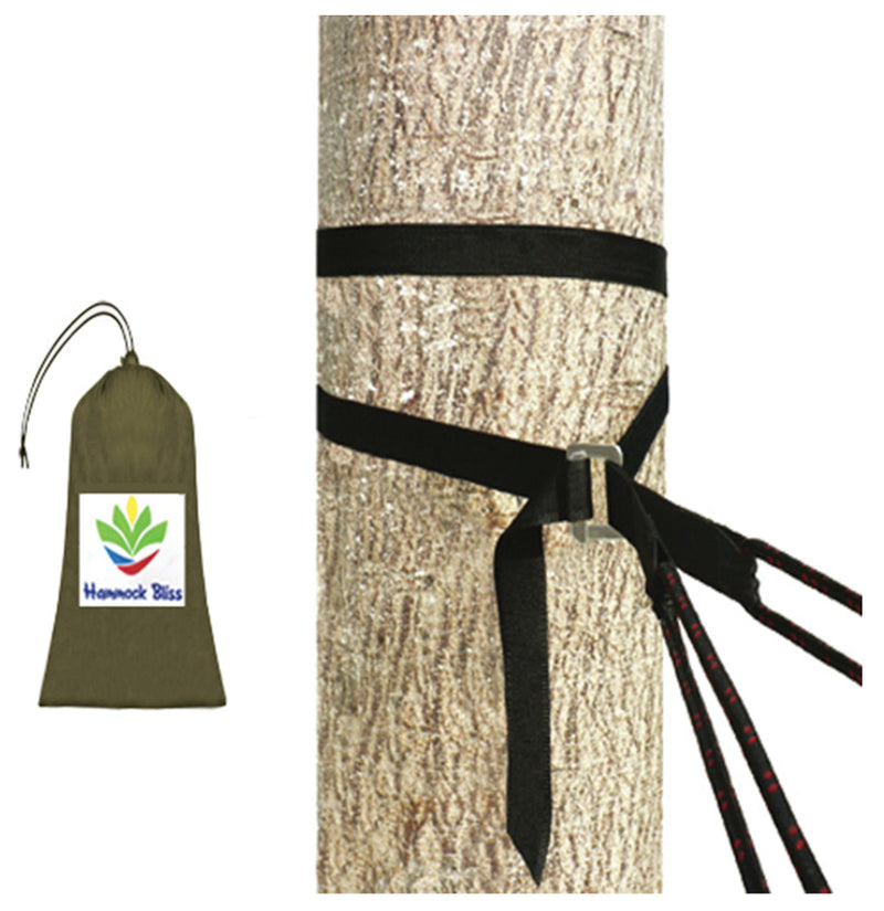 Load image into Gallery viewer, Upgrade Your Hammock Setup with Hammock Bliss Deluxe Cinching Tree Straps