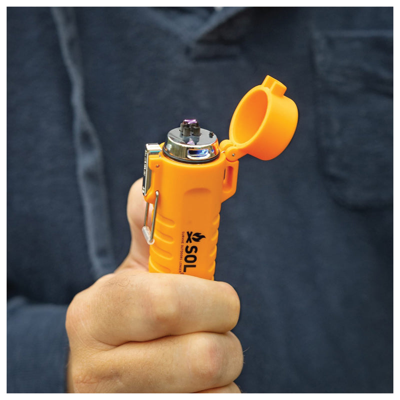 Load image into Gallery viewer, Sol Fire Lite: Eco-Friendly Fuel-Free Lighter for Outdoor Adventures