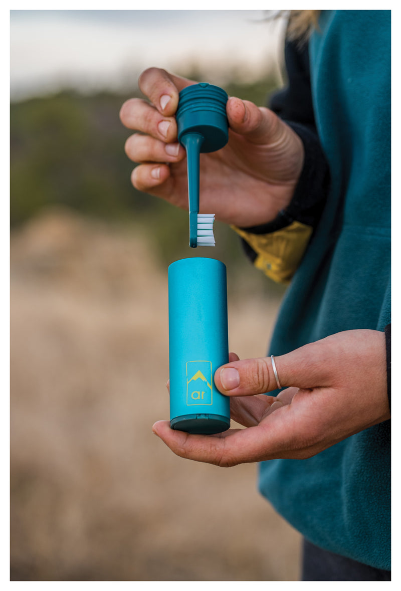 Load image into Gallery viewer, Adventure Ready Tooth Care Cap: Your Essential Travel Companion for Oral Hygiene on the Go