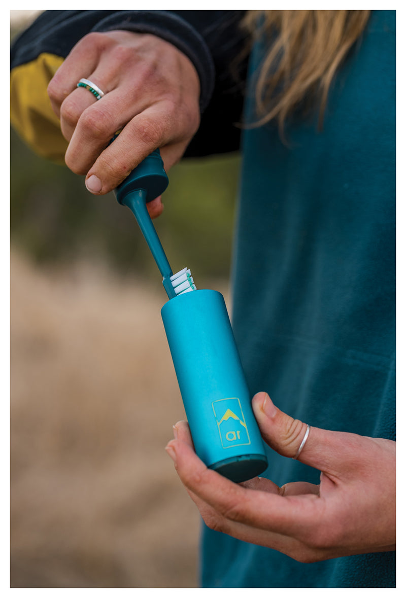 Load image into Gallery viewer, Adventure Ready Tooth Care Cap: Your Essential Travel Companion for Oral Hygiene on the Go