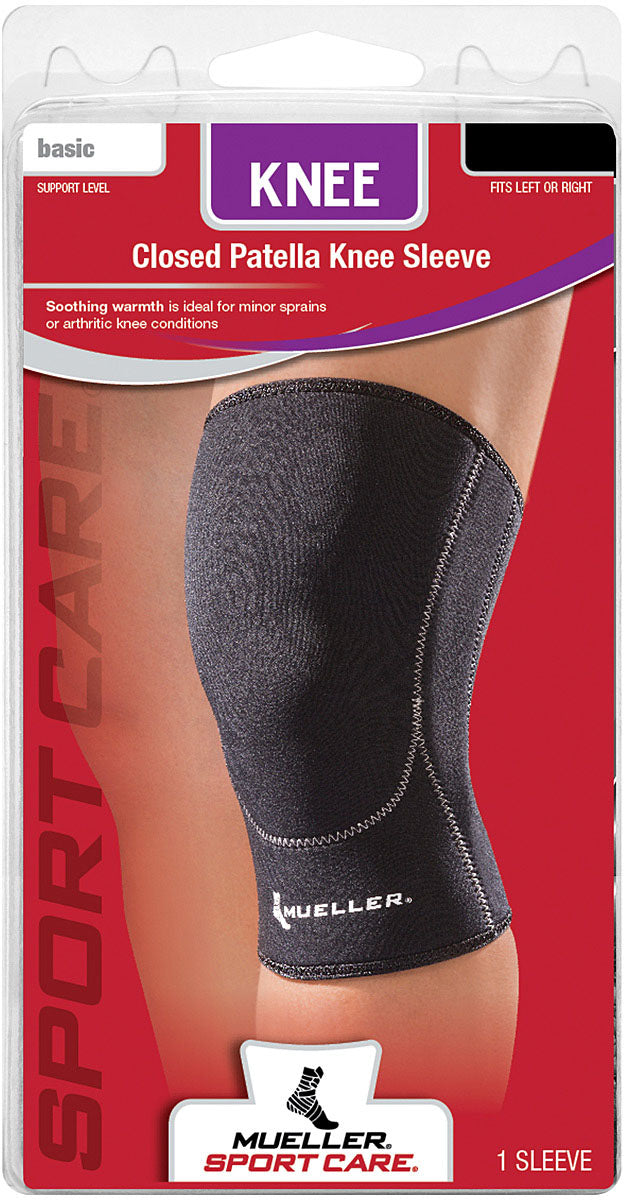 Load image into Gallery viewer, Mueller Knee Closed Patella Sleeve - Small Size for Effective Support and Protection