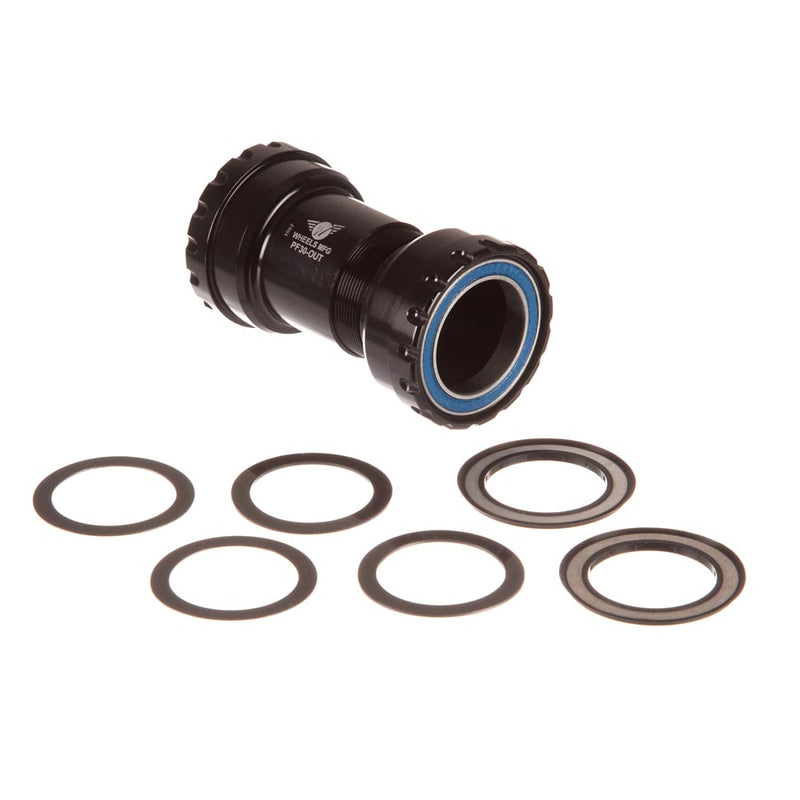 Load image into Gallery viewer, Wheels Manufacturing Thread Together ABEC-3 PF30 Bottom Brackets for 30mm Cranks