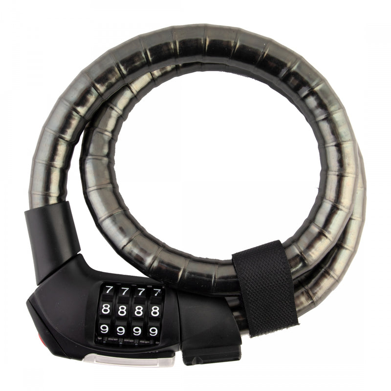 Load image into Gallery viewer, Kryptonite KryptoFlex 2080 Armored Combo Lock & Premium LED Lighting for Bicycle Security & Visibility
