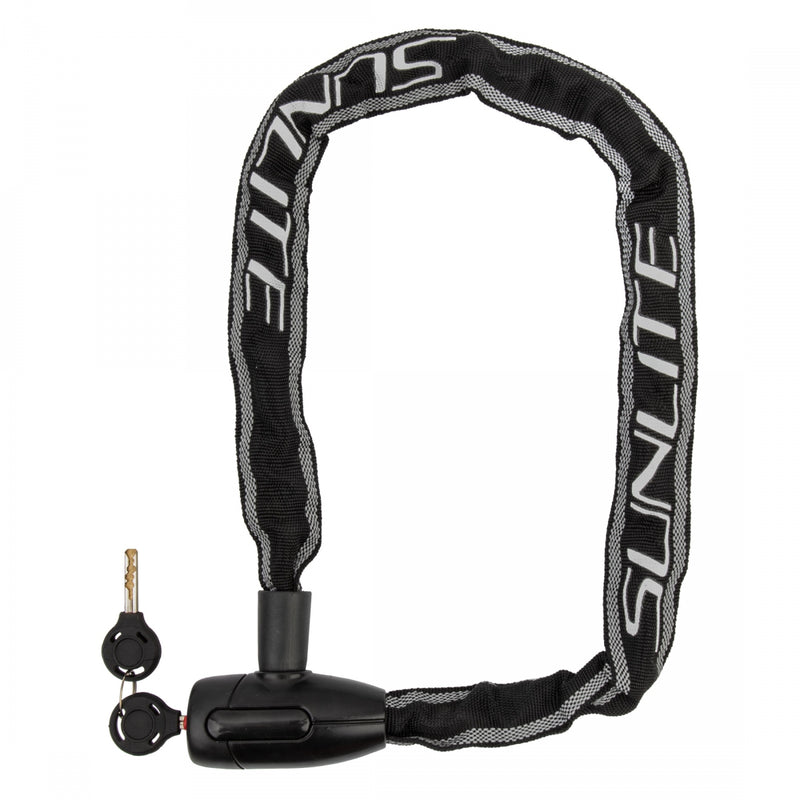 Load image into Gallery viewer, Sunlite Defender Chain Lock Key 6mm 35in Heavy Duty Lock Head 2 Keys Included