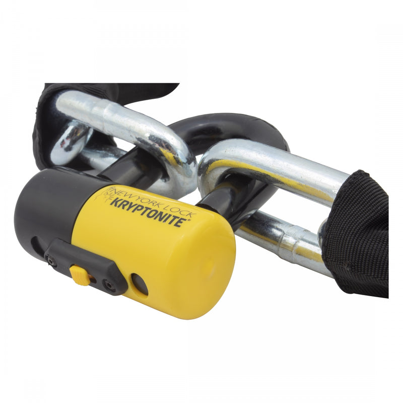 Load image into Gallery viewer, Kryptonite New York Legend Chain 1515 & New York Disc Lock Key 15mm 4`11`/150cm