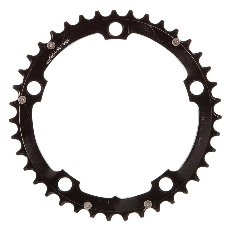 Load image into Gallery viewer, Full Speed Ahead Pro Road Triple Chainring 39t 130 BCD 10-Spd Aluminum N-10 Blk