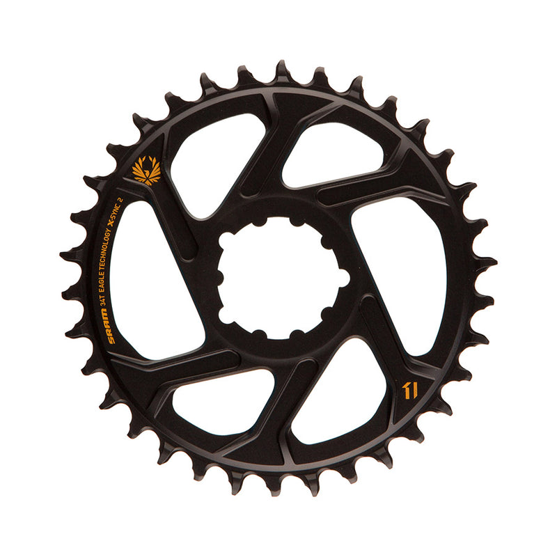 Load image into Gallery viewer, SRAM-Chainring-34t-SRAM-Direct-Mount-3-Bolt-DM-3mm-Offset-CK6392-Direct-Mount-MTB-Chainrings