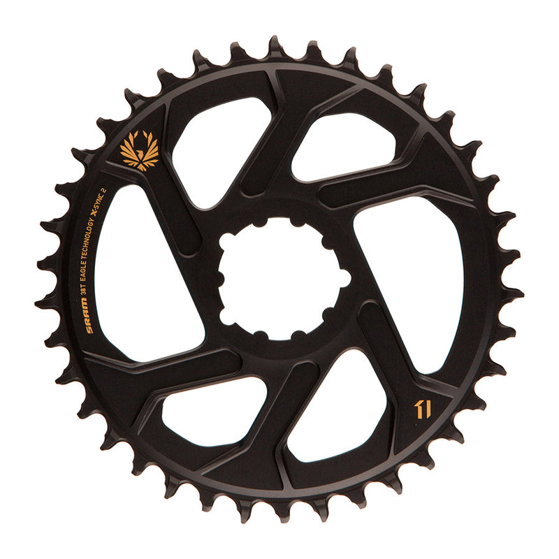Load image into Gallery viewer, SRAM-Chainring-38t-SRAM-Direct-Mount-3-Bolt-DM-3mm-Offset-CK6394-Direct-Mount-MTB-Chainrings