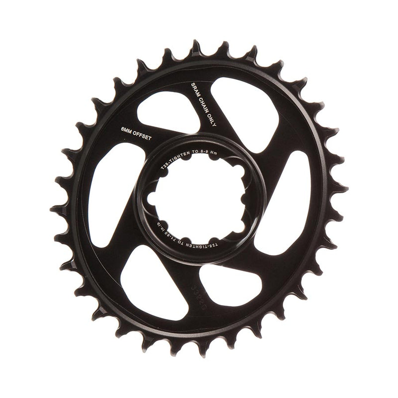 Load image into Gallery viewer, SRAM X-Sync 2 Eagle Oval Chainring 32t Direct Mount 10/11/12-Speed Aluminum Blk