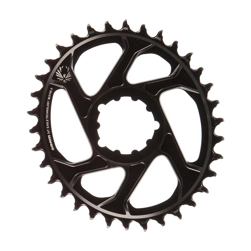 Load image into Gallery viewer, SRAM-Chainring-34t-SRAM-Direct-Mount-3-Bolt-DM-3mm-Offset-CK2177-Direct-Mount-MTB-Chainrings