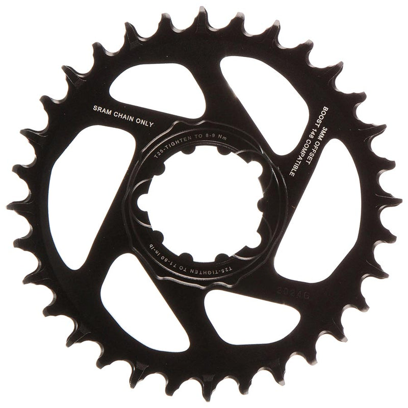 Load image into Gallery viewer, SRAM X-Sync 2 Eagle SL Chainring 32t SRAM Direct Mount 11/12-Speed Aluminum Blk