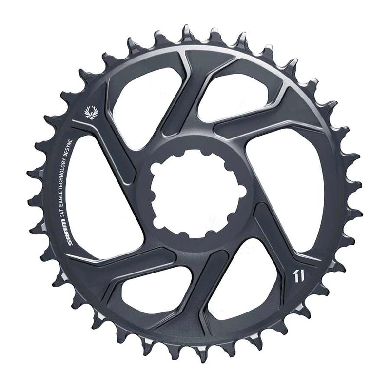 Load image into Gallery viewer, SRAM-Chainring-34t-Direct-Mount-SRAM-3-Bolt-CNRG1719-Bicycle-Chainring