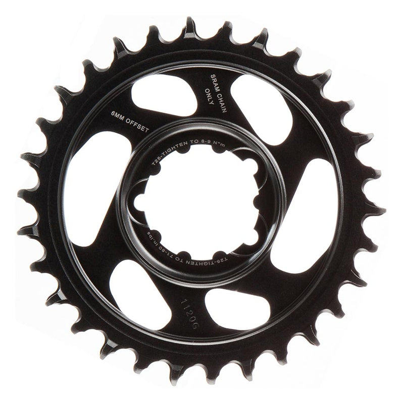 Load image into Gallery viewer, SRAM Eagle Chainring Teeth: 30, Speed: 11/12, BCD: Direct Mount, Aluminum, Grey, 6mm