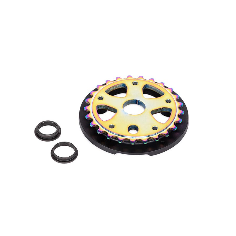 Load image into Gallery viewer, We The People Paragon Guard Combo, Chainring, Teeth: 25, 6061-T6 Aluminum, Multicolor, Set