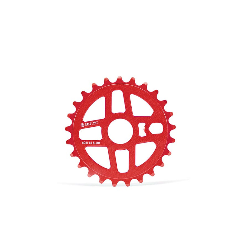 Load image into Gallery viewer, Salt Pro Chainring Teeth: 25, 6061-T6 Aluminum, Red