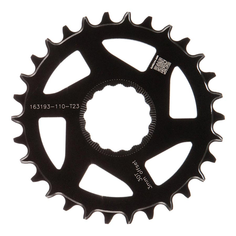 Load image into Gallery viewer, TRP CR-M9050 Boost Direct Mount Chainring - 30t, 12-Speed, CINCH Mount, 3mm Offset, 7075-T6 Aluminum, Sandblasted