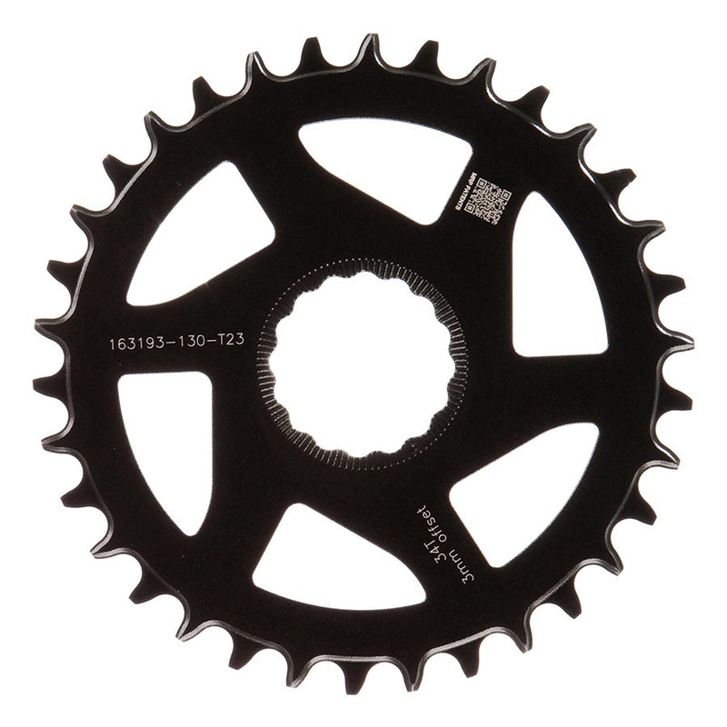 Load image into Gallery viewer, TRP CR-M9050 Boost Direct Mount Chainring - 34t, 12-Speed, CINCH Mount, 3mm Offset, 7075-T6 Aluminum, Sandblasted