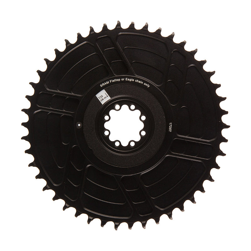 Load image into Gallery viewer, SRAM RED Aero X-Sync Direct Mount Chainring - 46t, 12-Speed, 8-Bolt Direct Mount, 6.5mm Offet, Black, E1