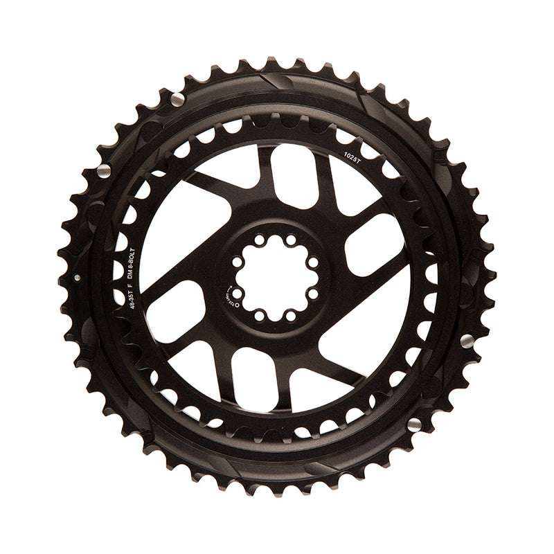 Load image into Gallery viewer, SRAM Rival E1 2x Direct Mount, Chainring, Teeth: 48/35, Speed: 12, BCD: Direct Mount SRAM 8 Bolt, Black