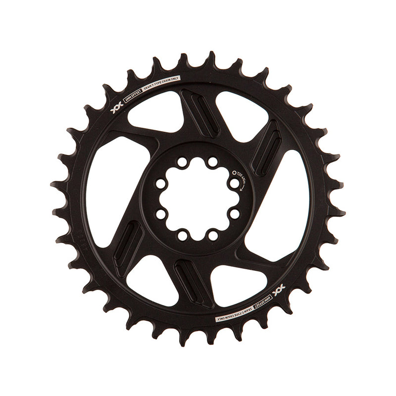 Load image into Gallery viewer, SRAM XX Downhill Chainring Teeth: 32, Speed: 7, BCD: Direct Mount SRAM 8 Bolt, Aluminum, Black, 11.6218.078.000