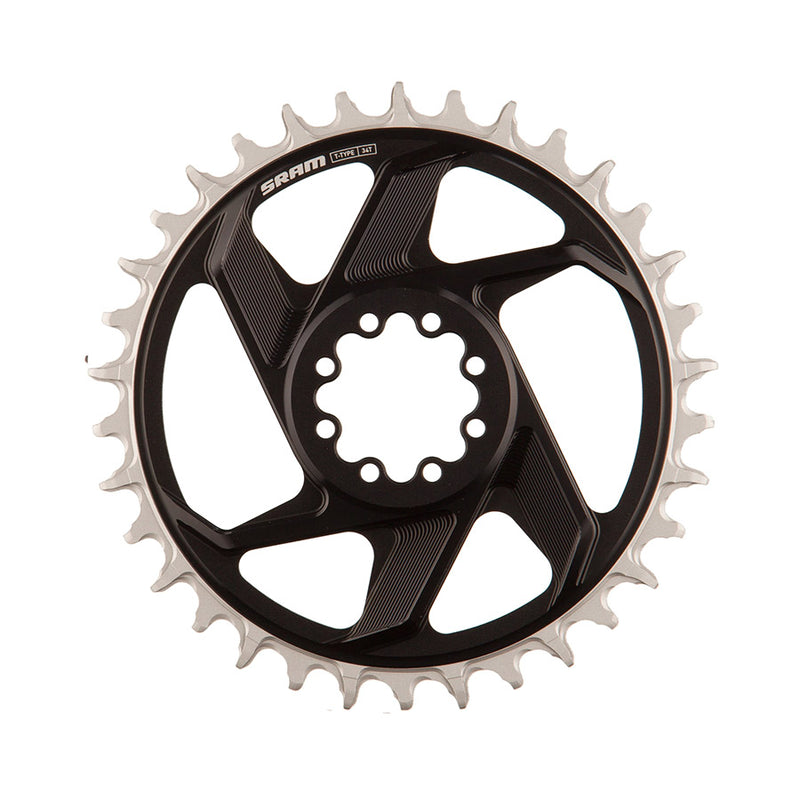 Load image into Gallery viewer, SRAM-Chainring-34t-Direct-Mount-SRAM-8-Bolt-8-Bolt-DM-6mm-Offset-SRAMCHAI0008-Direct-Mount-MTB-Chainrings