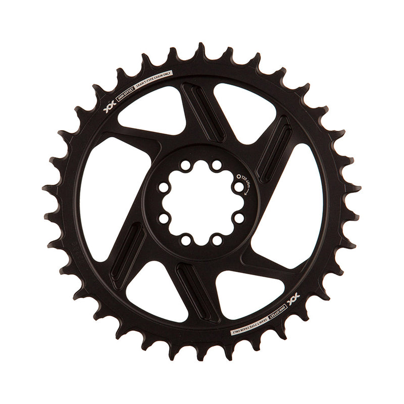 Load image into Gallery viewer, SRAM XX Downhill Chainring Teeth: 34, Speed: 7, BCD: Direct Mount SRAM 8 Bolt, Aluminum, Black, 11.6218.078.001