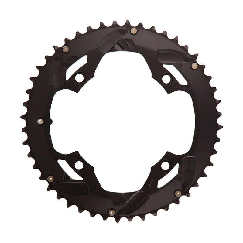 Load image into Gallery viewer, FSA Omega/Vero Pro Road Double Chainring 48t 120 BCD 11-Speed Aluminum Black