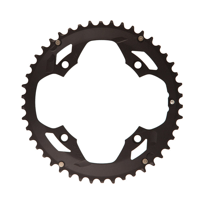 Load image into Gallery viewer, FSA Omega/Vero Pro Road Double Chainring 46t 120 BCD 11-Speed Aluminum Black
