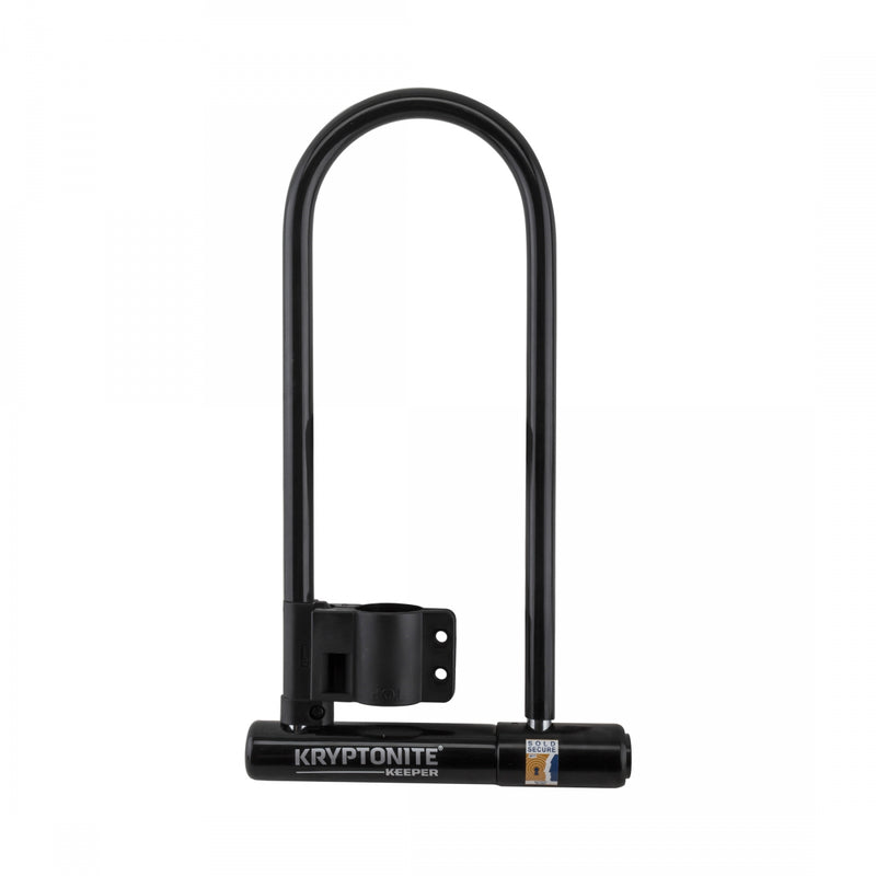 Load image into Gallery viewer, Kryptonite Keeper Long Shackle U-Lock Bundle High-Security 12mm Hardened Steel Bike Lock with Bracket
