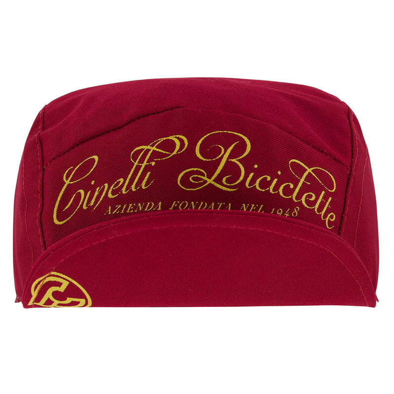 Load image into Gallery viewer, Cinelli Cycling Cap, Via Folli, Burgundy