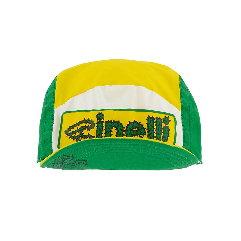 Load image into Gallery viewer, Cinelli Cycling Cap, Explorer Cactus, Yellow/White