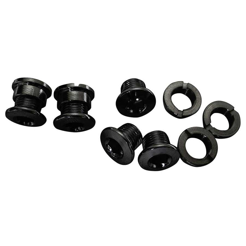Load image into Gallery viewer, Truvativ 11.6915.016.000 Chain ring bolt kit 4-arm, Triple, Steel/Steel Black