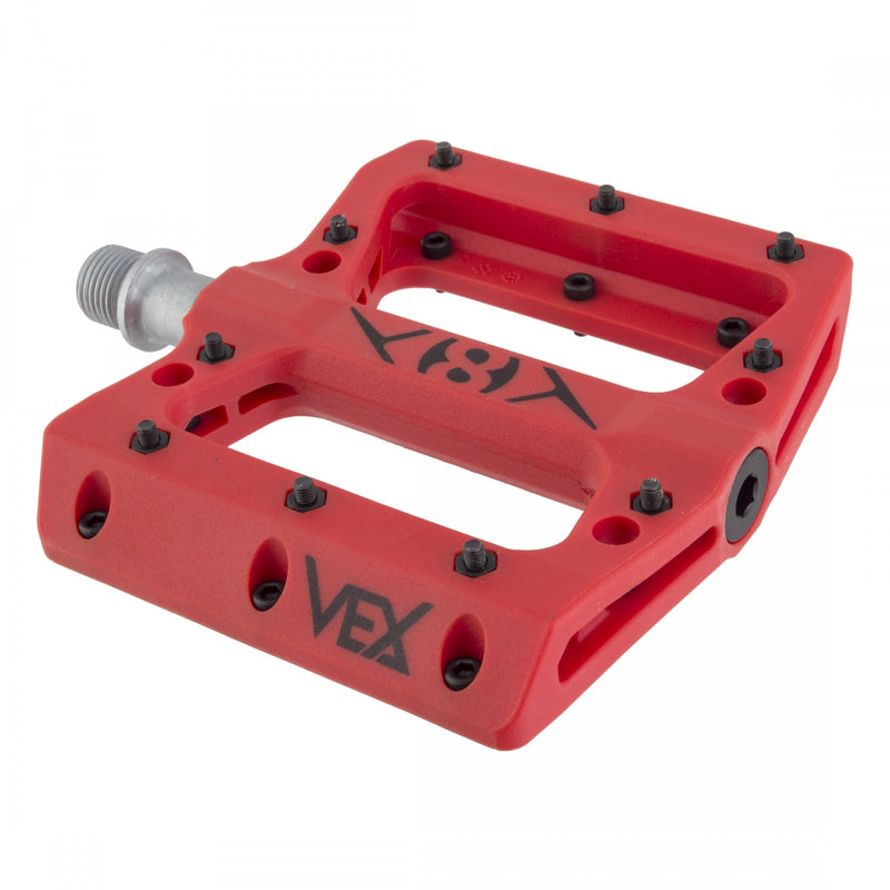 Load image into Gallery viewer, Origin8-Vex-Platform-Flat-Platform-Pedals-Composite-Chromoly-Steel-PEDL0682-Bicycle-Pedals