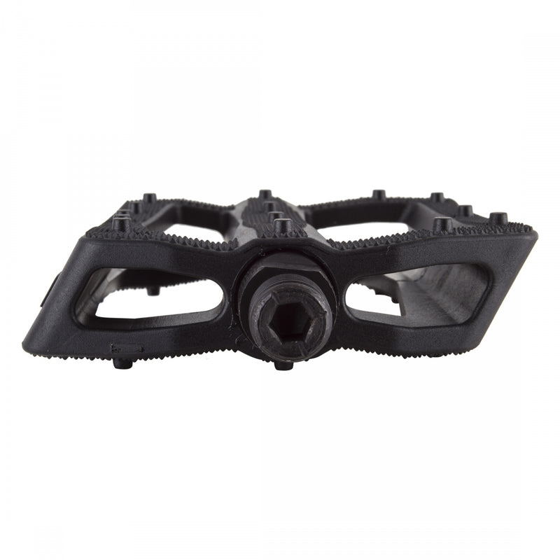 Load image into Gallery viewer, Alienation Effects Platform Pedal 9/16" Concave Nylon/Fiber Molded Pins Black