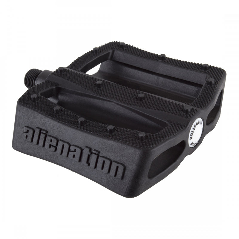 Load image into Gallery viewer, Alienation-Effects-Flat-Platform-Pedals-Nylon-Fiber-Composite-Chromoly-Steel-PEDL0684-Bicycle-Pedals