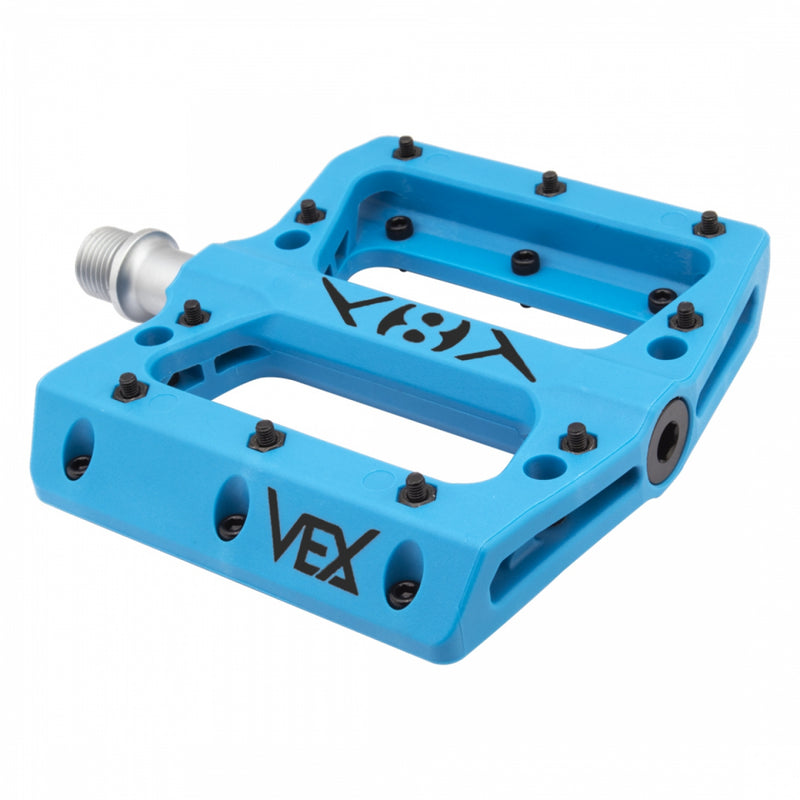 Load image into Gallery viewer, Origin8-Vex-Platform-Flat-Platform-Pedals-Composite-Chromoly-Steel-PEDL0686-Bicycle-Pedals