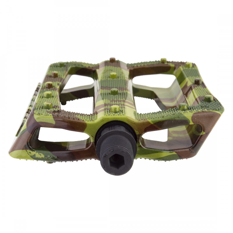 Load image into Gallery viewer, Alienation Effects Platform Pedal 9/16" Concave Nylon/Fiber In-Mold Pins Camo