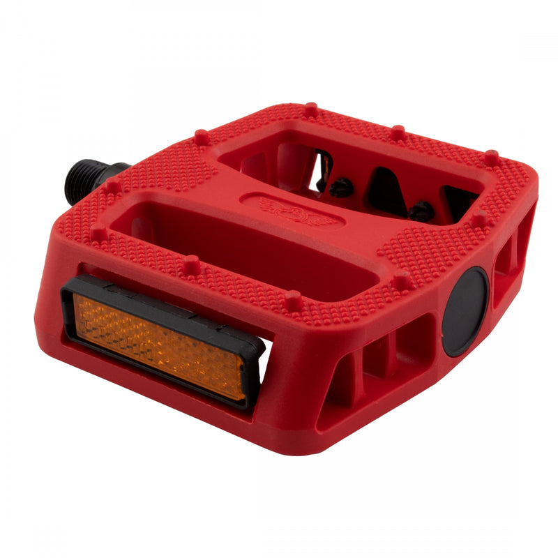 Load image into Gallery viewer, Se-Bikes-12-O-Clock-Flat-Platform-Pedals-Composite-Chromoly-Steel-PEDL0810-Bicycle-Pedals