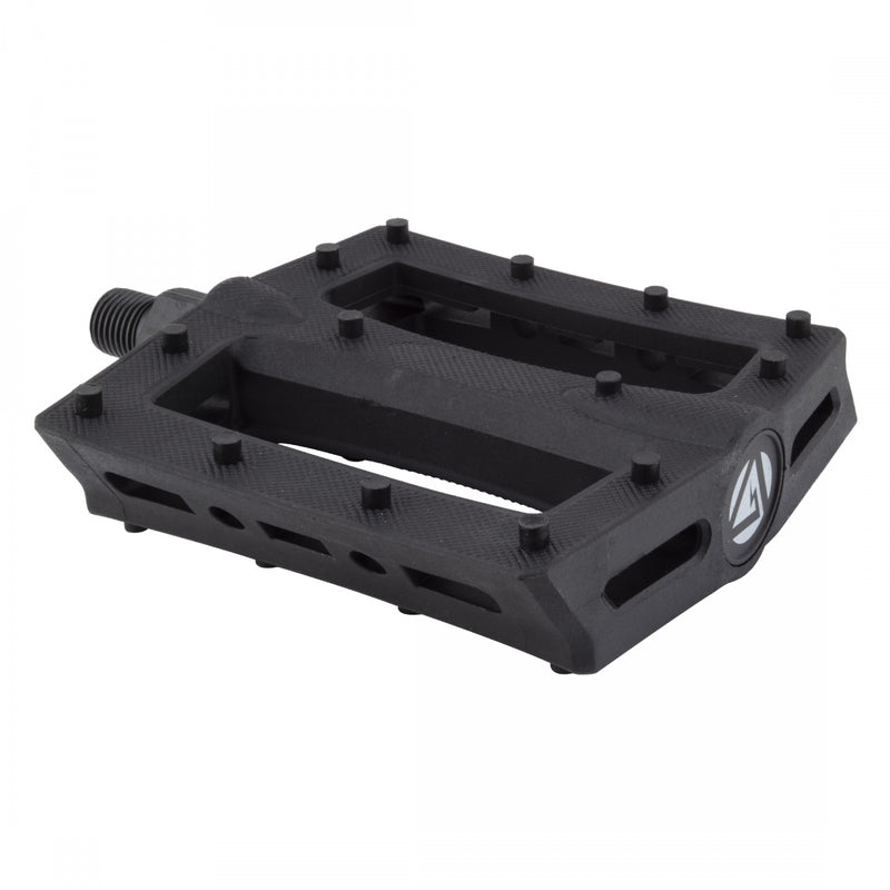 Load image into Gallery viewer, Black-Ops-Traction-Flat-Platform-Pedals-Aluminum-Chromoly-Steel-PEDL0831-Bicycle-Pedals