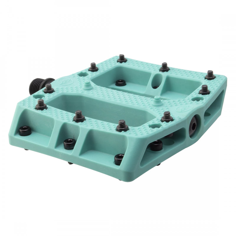 Load image into Gallery viewer, Alienation-Foot-Fetish-Flat-Platform-Pedals-Thermoplastic-Composite-Chromoly-Steel-PEDL1324-Bicycle-Pedals