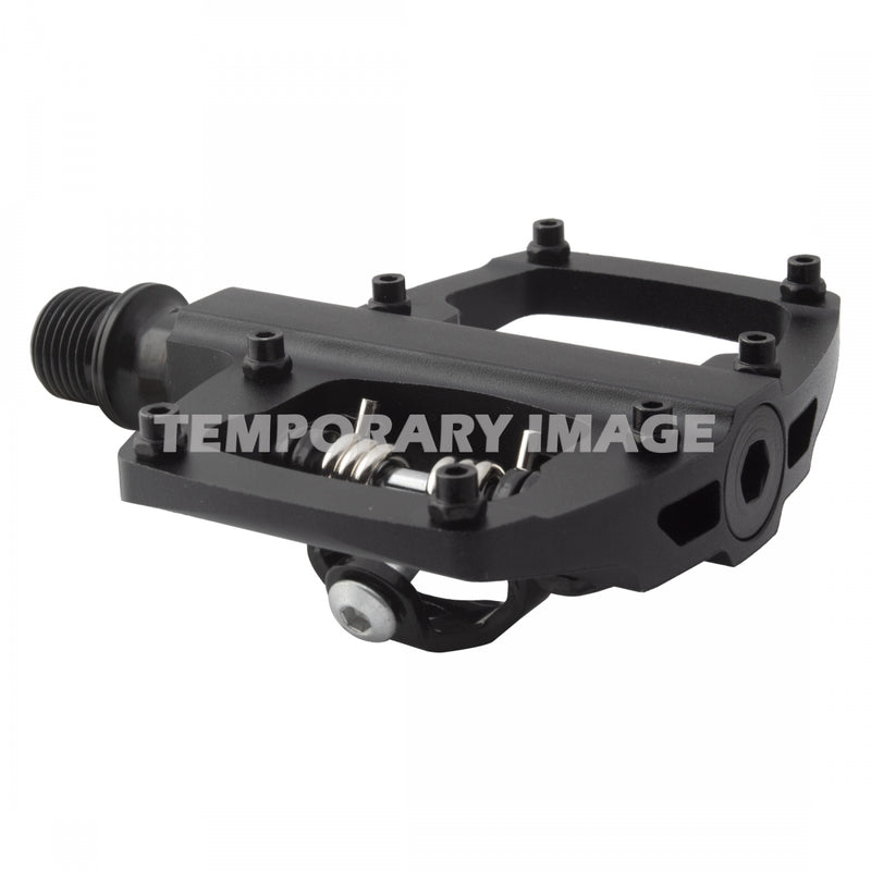 Load image into Gallery viewer, Origin8-Dual-Sport-Midi-Single-Clipless-Clipless-Pedals-with-Cleats-AL6061-PEDL2680-Bicycle-Pedals