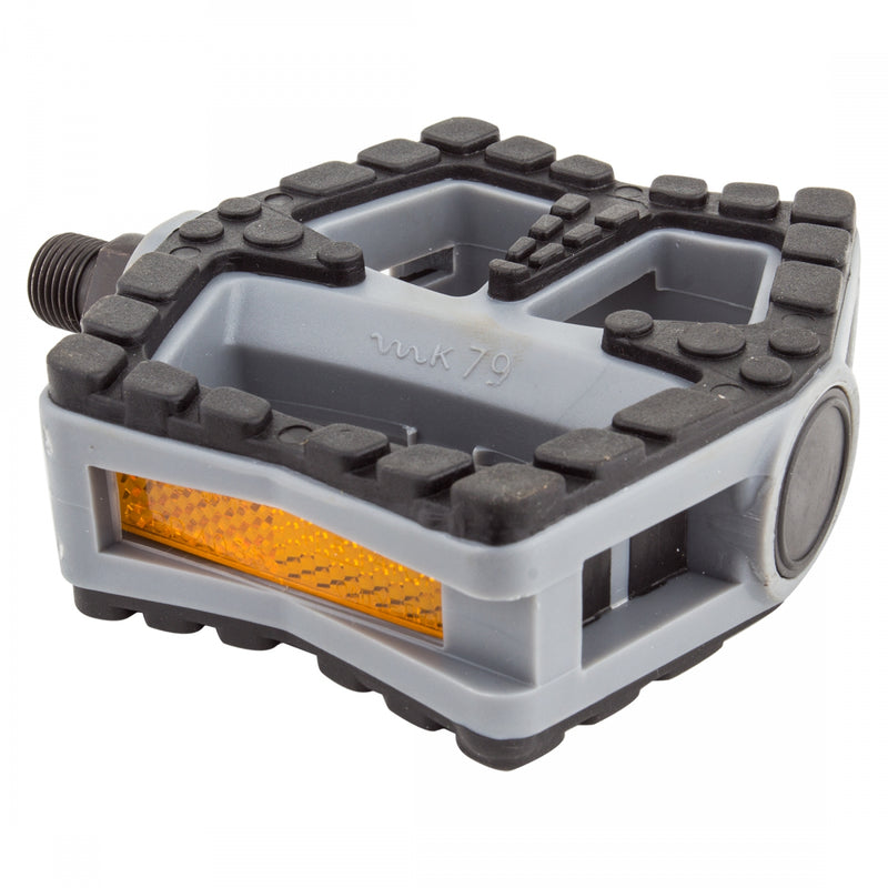 Load image into Gallery viewer, Sunlite-Cruiser-990-Flat-Platform-Pedals-Composite-Boron-Steel-PEDL0851-Bicycle-Pedals