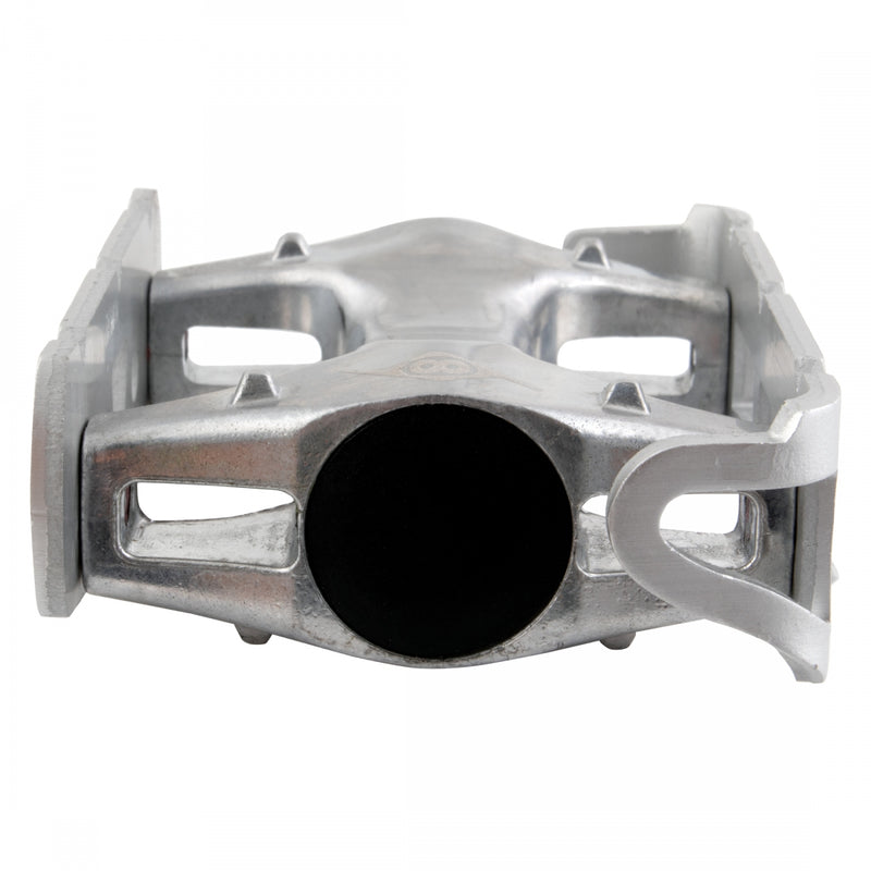 Load image into Gallery viewer, Origin8 Pro Lite Track Platform Pedals 9/16" Chromoly Axle Alloy Body Ano-Silver