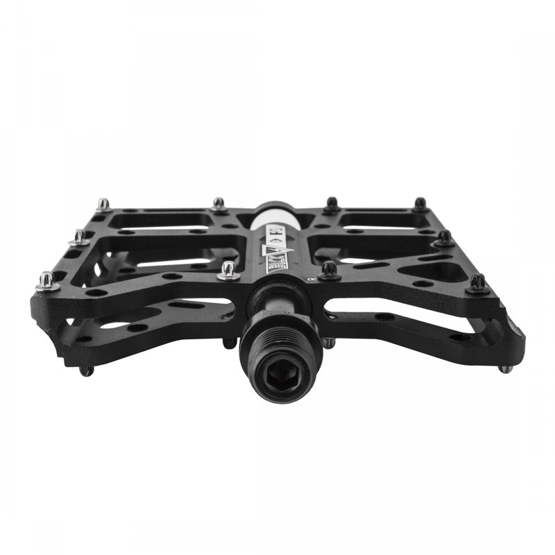 Load image into Gallery viewer, Black Ops TorqLite UL Platform Pedals 9/16" Aluminum Body Replaceable Pins Black