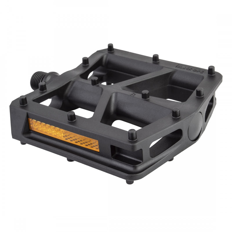 Load image into Gallery viewer, Black-Ops-T-Bar-Pedals-Flat-Platform-Pedals-Composite-Chromoly-Steel-PEDL0916-Bicycle-Pedals