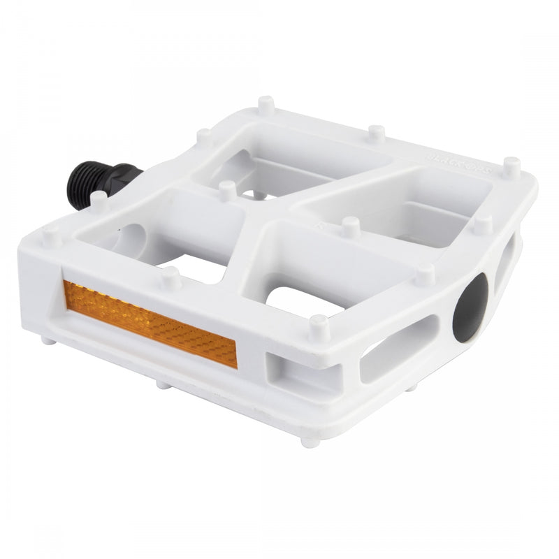 Load image into Gallery viewer, Black-Ops-T-Bar-Pedals-Flat-Platform-Pedals-Composite-Chromoly-Steel-PEDL0919-Bicycle-Pedals