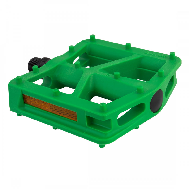 Load image into Gallery viewer, Black-Ops-T-Bar-Pedals-Flat-Platform-Pedals-Composite-Chromoly-Steel-PEDL0920-Bicycle-Pedals