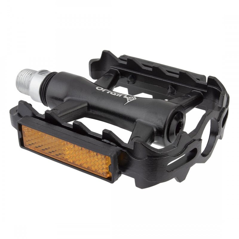 Load image into Gallery viewer, Origin8-Classique-Pro-Flat-Platform-Pedals-Aluminum-Alloy-PEDL0933-Bicycle-Pedals