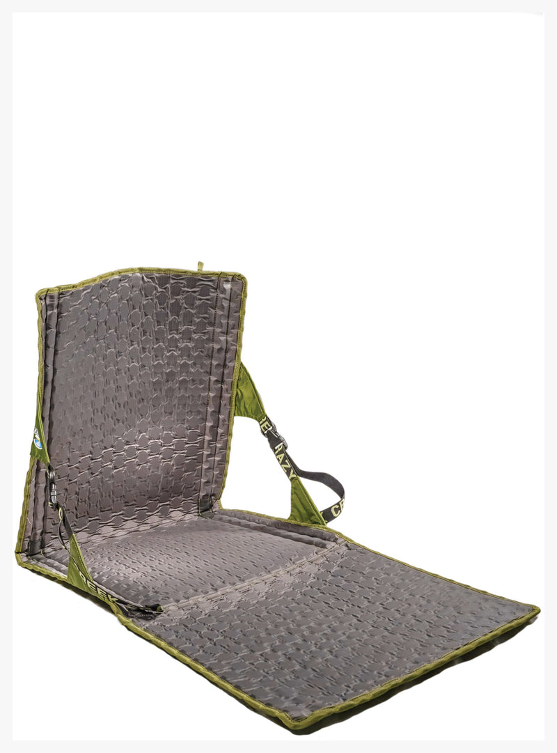 Load image into Gallery viewer, Crazy Creek Hex 2.0 Pwrlounger in Olive/Slate - Ultimate Comfort for Outdoor Adventures
