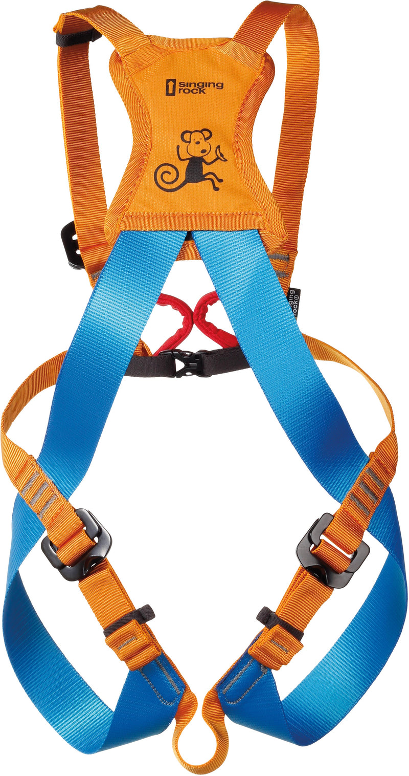 Load image into Gallery viewer, Singing Rock Zaza Full Body Kids Harness - Size 1: Safe and Comfortable Climbing Gear for Young Adventurers